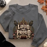 Loud And Proud Football Tee or Sweatshirt thumbnail 16