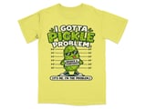 Funny Pickle Problem T-Shirt, Sarcastic Brined and Confused Tee, Vintage Meme Graphic Shirt, Humorous Food Pun Gift for Pickle Lovers thumbnail 5