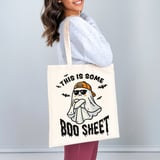 This Is Some Boo Sheet Tote Bag thumbnail 3