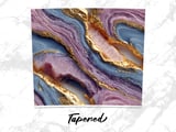 20 oz Tumbler Wrap, Geode Stone Sublimation Design, Straight Tapered Wrap png, Marble Texture, Instant Download, Tumbler Digital thumbnail 4