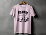 Freedom Is Riding a Bicycle | BMX T-Shirt thumbnail 11