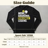 Pickleball Sport-Tek Performance Hood, Mom. Grandma. Pickleball Legend., Lightweight Hoodie thumbnail 8