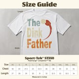 Pickleball Sport-Tek Performance Tee, The Dink Father, Court Apparel thumbnail 12