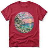 Gogh Lake Huron ~ Comfort Colors Premium Tee thumbnail 2
