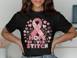 Hope In Every Stitch Faux Patchwork Tee thumbnail 8