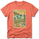 Gilded Waves ~ Comfort Colors Premium Tee thumbnail 4