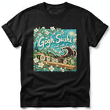 Gogh Sushi ~ Comfort Colors Premium Tee thumbnail 1