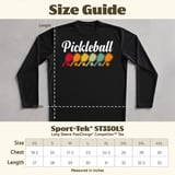 Pickleball Sport-Tek Long Sleeve Tee, Pickleball, Sun Shield Shirt thumbnail 12