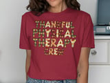 Thankful Physical Therapy Crew Graphic Tee thumbnail 12
