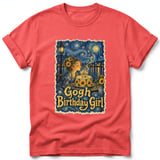 Gogh Birthday Girl ~ Comfort Colors Premium Tee thumbnail 3