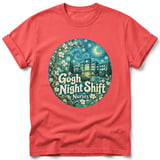 Gogh Night Shift ~ Comfort Colors Premium Tee thumbnail 3