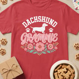 Dachshund Grammie Tee thumbnail 4