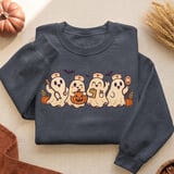 Ghost Nurse Halloween Tee thumbnail 9