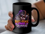 Rest In Peace Fake Diamonds Raven Mug thumbnail 11