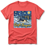 Gogh Penguin ~ Comfort Colors Premium Tee thumbnail 3