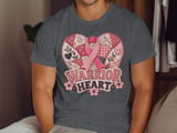 Faux Patchwork Warrior Heart Tee thumbnail 8