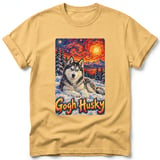Gogh Husky ~ Comfort Colors Premium Tee thumbnail 7