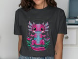 Adorable Libra Axolotl Graphic T-Shirt thumbnail 13