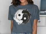 Axolotl Yin Yang Balance T-Shirt thumbnail 11
