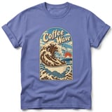 Coffee Wave ~ Comfort Colors Premium Tee thumbnail 10