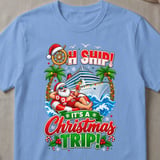 Oh Ship Christmas Cruise T-Shirt thumbnail 5