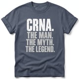 CRNA The Man The Myth The Legend Tee thumbnail 3