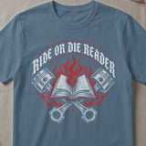 Ride Or Die Reader Tee thumbnail 4