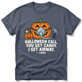 Halloween Call CRNA Airway Tee thumbnail 5