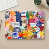 Vintage Vacation Collage MacBook Case thumbnail 5
