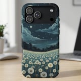 Moonlit Dandelion Field MagSafe® Phone Case thumbnail 3