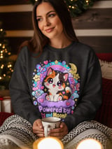Powered by Cats and Moonlight Tee thumbnail 11