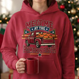 Meet Me At The Pumpkin Patch Sweatshirt, Retro Fall Truck Hoodie, Vintage Autumn Graphic Tote Bag, Cozy Country Farmhouse Fall Outfit thumbnail 12