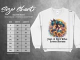 Horse Lover T-Shirt, Cowgirl Shirt, Floral Horse Tee, Horse Girl Gift, Sunflower Horse Lover, Horseback Riding Shirt, Western T-Shirt thumbnail 10