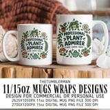 Professional Plant Admirer Mug Design thumbnail 1