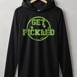 Pickleball Sport-Tek Performance Hood, Get Pickled, Lightweight Hoodie Moisture-Wicking Court Layer thumbnail 1
