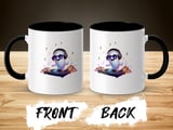 Halloween Mug, Ghost DJ, Spooky Season Gift, Music Lover, Party Boo, Fun Design, Holiday Decor, Coffee Mug, Tea Mug, Cute Ghost, Gift Idea thumbnail 5