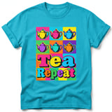 Tea Repeat ~ Comfort Colors Premium Tee thumbnail 5