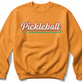 Pickleball Gildan Crewneck Sweatshirt, Pickleball, Court Warm Up Layer for Chilly Morning Matches and Lounge thumbnail 9
