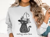 Resting Witch Face Tee or Sweatshirt thumbnail 15