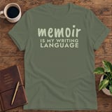 Memoir Is My Writing Language Softstyle Tee thumbnail 9