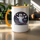 Halloween Mug, Spooktok Ghost Mug, Funny Halloween Mug, Spooky Mug, TikTok Ghost, Halloween Gift, Cute Ghost Mug, Fall Mug, Trendy Mug thumbnail 9