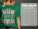 Sealed With Cheer Mailed With Love Tee thumbnail 4