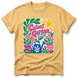 Cutout Garden ~ Comfort Colors Premium Tee thumbnail 7