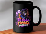 Please Hold Forever Crow Call Center Mug thumbnail 14
