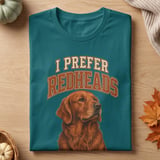 I Prefer Redheads Tee thumbnail 8