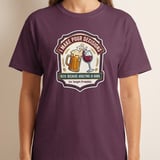 I Make Pour Decisions T-Shirt, Funny Adulting Is Hard Beer Wine Tee, Sarcastic Drinking Humor Party Lover Gift Distressed Graphic Shirt thumbnail 2