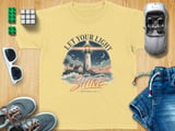 Let Your Light Shine Lighthouse Youth T-Shirt, Christian Matthew 5:16 Verse Top, Inspirational Faith Coastal Graphic Tee, Spiritual Gift thumbnail 7