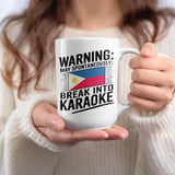 Karaoke Lover Gift Mug – May Spontaneously Break Into Karaoke thumbnail 7