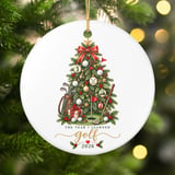 Golf Christmas Tree Ornament 2026, The Year I Learned Golf Keepsake, Golfer Holiday Gift, Golf Lover Decor, Sports Xmas Tree Ornament thumbnail 2
