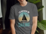 I'd Rather Be Sailing Tee thumbnail 13